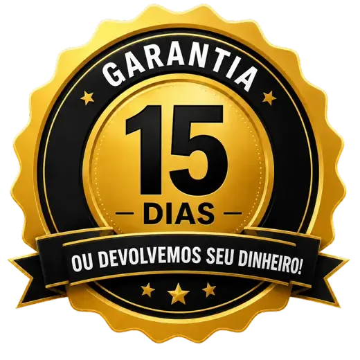 Garantia incondicional de 15 dias